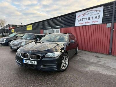 Begagnad BMW 520 184 HK (135 kW) 2014 Svart Kombi
