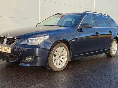 Monacoblå metallic Begagnad 2010 BMW 520 Kombi | 62 000 kr (Marknadspris)