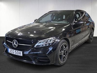 Svart Begagnad 2021 Mercedes C300 Edition Kombi | 289 900 kr (Lite dyr)