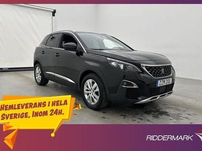 Begagnad Peugeot 3008 GT-line 131 HK (96 kW) 2019 Svart SUV