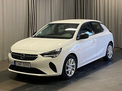 Vit Begagnad 2021 Opel Corsa Elegance Halvkombi | 129 900 kr (Bra pris)