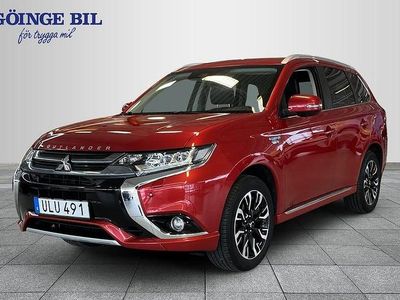 Röd Begagnad 2018 Mitsubishi Outlander SUV | 179 000 kr
