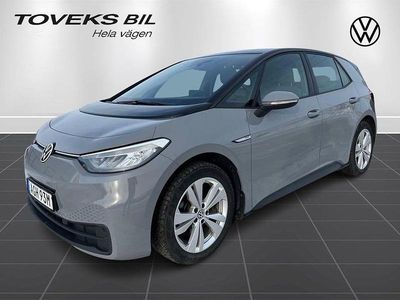 Begagnad VW ID.3 Pro 150 kW (204 HK) 2022 Moonstone grey black Halvkombi