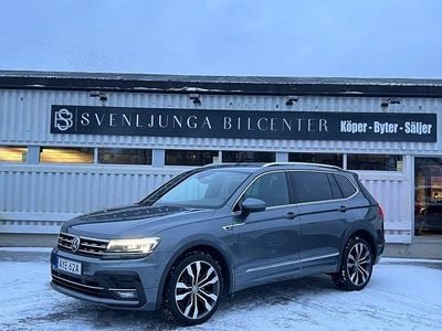 Begagnad VW Tiguan Allspace R-line 190 HK (139 kW) 2019 Grå SUV