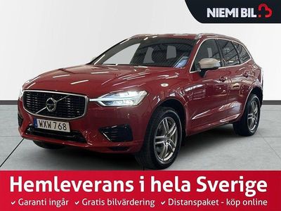 Röd Begagnad 2018 Volvo XC60 R-Design SUV | 339 900 kr (Marknadspris)