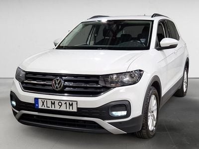 Vit Begagnad 2019 VW T-Cross Comfortline SUV | 144 900 kr (Marknadspris)