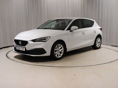 begagnad Seat Leon eTSI Style DSG 110hk Digitala mätare Full Link