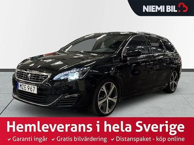 Svart Begagnad 2016 Peugeot 308 SW GT Kombi | 154 900 kr (Dyr)