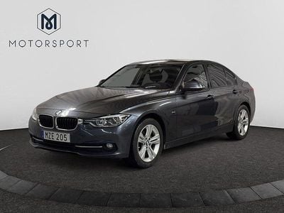 Begagnad BMW 320 Sport Line 190 HK (139 kW) 2016 Grå Sedan