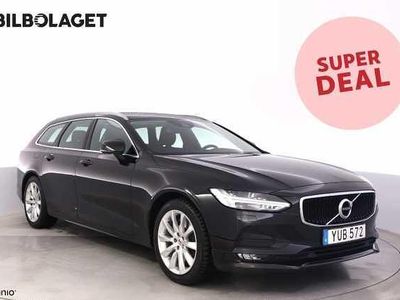 Svart Begagnad 2018 Volvo V90 Momentum Kombi | 289 500 kr (Marknadspris)