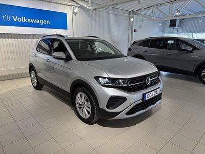 Silver Ny 2025 VW T-Cross Life SUV | 239 900 kr (Bra pris)