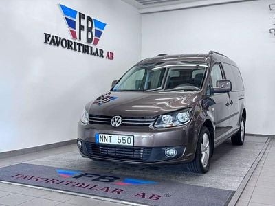 Ljusbrun Begagnad 2012 VW Caddy Maxi Minibuss | 99 900 kr (Lite dyr)