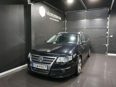 Svart Begagnad 2009 VW Passat R-line Kombi | 44 900 kr (Dyr)