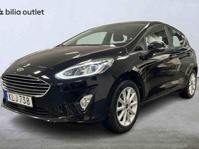 Begagnad Ford Fiesta 2019 Svart Halvkombi
