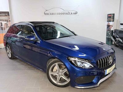 Begagnad Mercedes C250 AMG 204 HK (150 kW) 2015 Blå Kombi