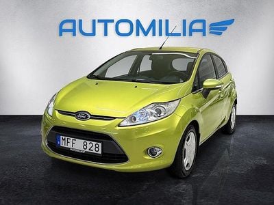 Begagnad Ford Fiesta Titanium 82 HK (60 kW) 2011 Grön Halvkombi