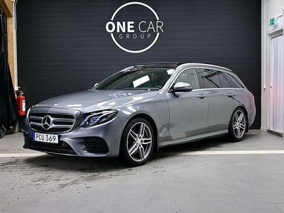 Grå Begagnad 2016 Mercedes E220 AMG line Kombi | 339 800 kr