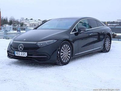 Svart Begagnad 2022 Mercedes EQS350 Sedan | 439 000 kr