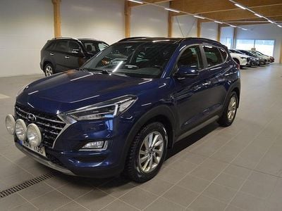 Begagnad Hyundai Tucson Premium 177 HK (130 kW) 2018 Blå SUV