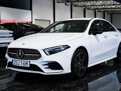 Vit Begagnad 2022 Mercedes A250 Sedan | 299 500 kr (Marknadspris)