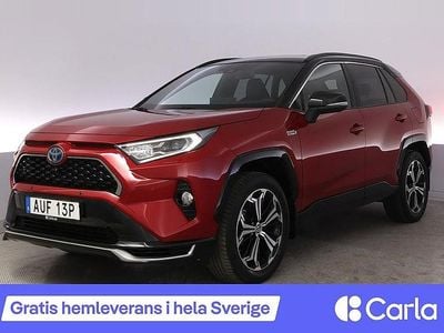 Röd Begagnad 2020 Toyota RAV4 Hybrid Premium SUV | 346 900 kr (Marknadspris)
