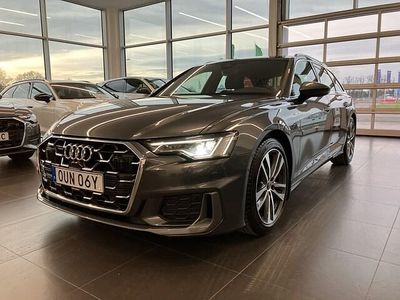 Daytonagrå pärleffekt Begagnad 2024 Audi A6 S-Line Kombi | 499 000 kr (Lite dyr)