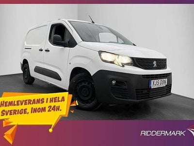 Vit Begagnad 2019 Peugeot Partner Minibuss | 149 800 kr (Bra pris)