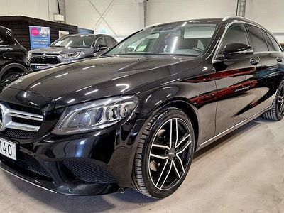 Begagnad Mercedes C220 Avantgarde 195 HK (143 kW) 2018 Svart Kombi