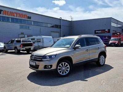 Begagnad VW Tiguan Sportline 141 HK (103 kW) 2014 Ljusbrun (brun) SUV