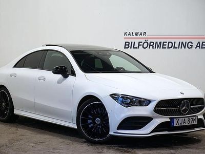 Vit Begagnad 2019 Mercedes CLA220 AMG Sedan | 319 900 kr (Marknadspris)