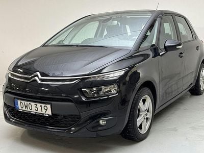 Svart Begagnad 2015 Citroën C4 Picasso PureTech Minibuss | 70 000 kr