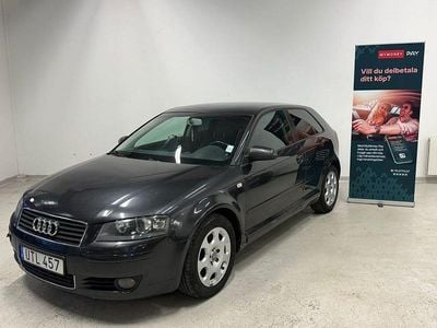 Begagnad Audi A3 Attraction 102 HK (75 kW) 2004 Grå Halvkombi