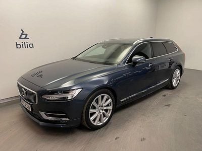 Blå Begagnad 2020 Volvo V90 Inscription Kombi | 319 500 kr (Marknadspris)