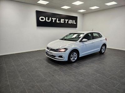 Vit Begagnad 2018 VW Polo Halvkombi | 114 900 kr (Marknadspris)