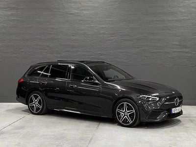 Begagnad Mercedes C300 AMG line 313 HK (230 kW) 2022 Grå Kombi