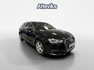 Svart Begagnad 2017 Audi A3 Sportback e-tron Sport Halvkombi | 179 000 kr (Marknadspris)