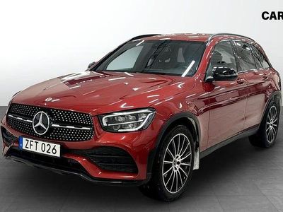 Röd Begagnad 2022 Mercedes GLC220 AMG Kombi | 309 900 kr (Marknadspris)