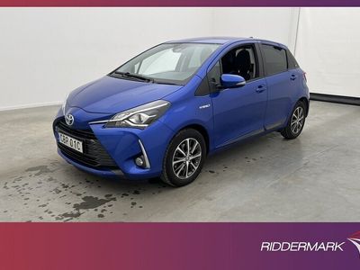 begagnad Toyota Yaris Hybrid e-CVT Y20 Kamera Keyless Välservad 2020, Halvkombi