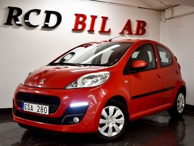 begagnad Peugeot 107 1.0 5-DÖRRAR AUX ISOFIX KAMKEDJA 68 HK LÅG SKATT