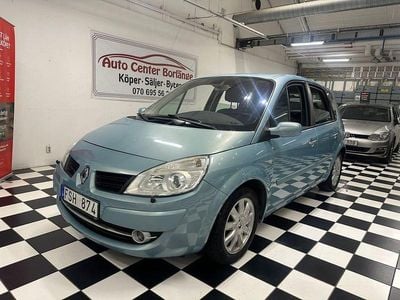 Ljusblå Begagnad 2007 Renault Scénic II Minibuss | 39 900 kr (Dyr)
