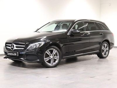 Svart Begagnad 2016 Mercedes C220 Avantgarde Kombi | 219 000 kr (Marknadspris)