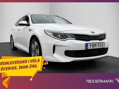 Begagnad Kia Optima Advance 205 HK (150 kW) 2018 Vit Kombi