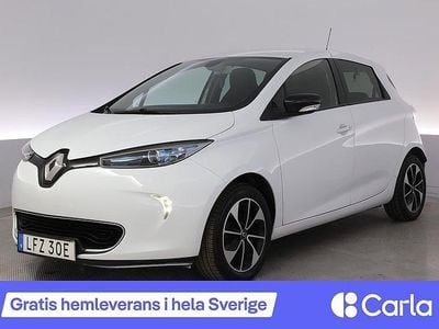 Begagnad Renault Zoe Intens 80 kW (109 HK) 2019 Vit Halvkombi