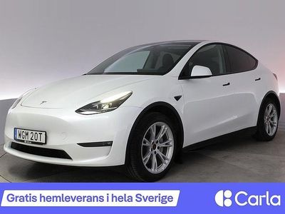 Vit Begagnad 2023 Tesla Model Y Long Range AWD SUV | 386 990 kr (Marknadspris)