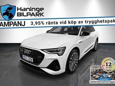 Vit Begagnad 2020 Audi e-tron S-Line SUV | 359 900 kr (Marknadspris)