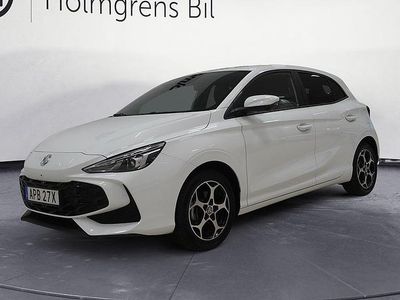 Begagnad MG MG3 Luxury 194 HK (142 kW) 2024 Dover white Halvkombi