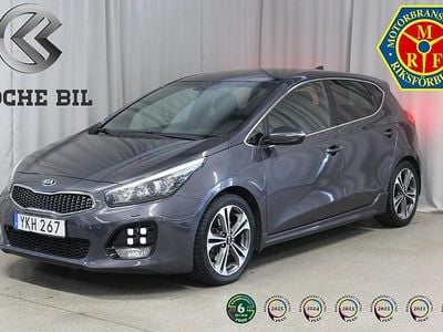 Begagnad Kia Ceed GT-Line 136 HK (100 kW) 2017 Grå Halvkombi