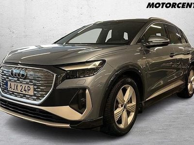 Blå Begagnad 2022 Audi Q4 e-tron S-Line SUV | 449 000 kr (Marknadspris)