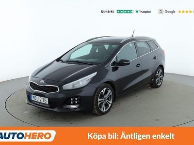 Svart Begagnad 2015 Kia Ceed Sportswagon GT-Line Kombi | 111 000 kr (Marknadspris)