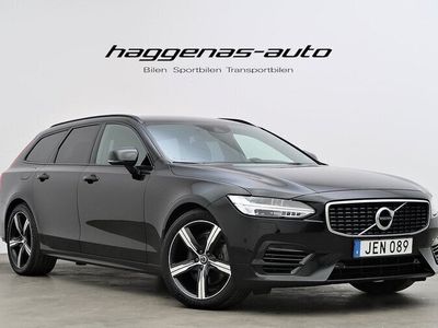 begagnad Volvo V90 T8 AWD / 392 hk / R-Design / Pilot Assist